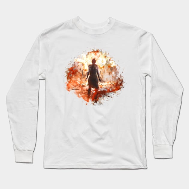 Hellblade Senua's Sacrifice Long Sleeve T-Shirt by TortillaChief